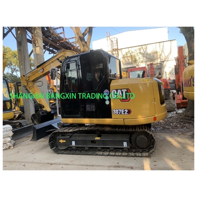 Mini escavatore Cat 307E2 con 7000 kg di peso di macchina a Shanghai