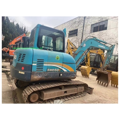 Miniescavatore Sunward SWE60 con valvola idraulica originale e capacità del secchio di 0,23 m3