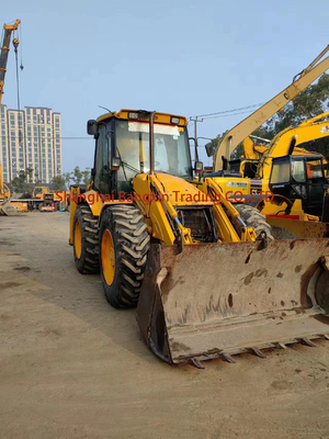 4 tonnellate di peso di esercizio usato JCB 4CX caricatore retroescavatore caricatore di scavo macchina di seconda mano