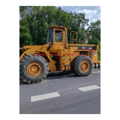 Caricatore a ruote usato CAT980F con potenza elevata e stabilità idraulica Buone condizioni