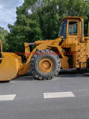Caricatore a ruote usato CAT980F con potenza elevata e stabilità idraulica Buone condizioni