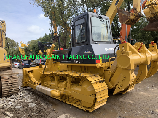 Bulldozer Shantui SD16 usato in buone condizioni, con potenza elevata e stabilità idraulica