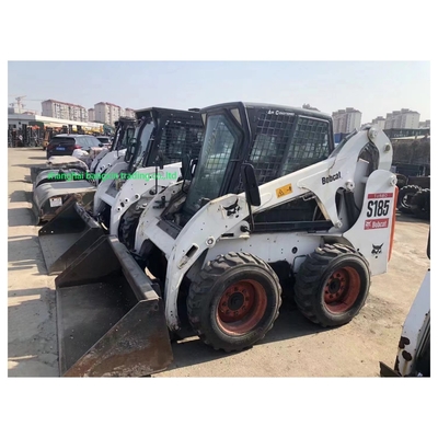 44.7 KW Mini Slide Loader di seconda mano BOBCAT S185 Mini Skid Steer a prezzi convenienti