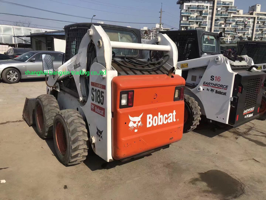44.7 KW Mini Slide Loader di seconda mano BOBCAT S185 Mini Skid Steer a prezzi convenienti