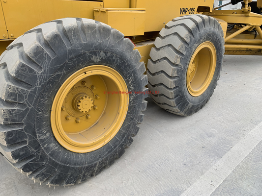 Orari di funzionamento bassi Cat Grader usato Caterpillar 140H Land Leveler con motore Cummins