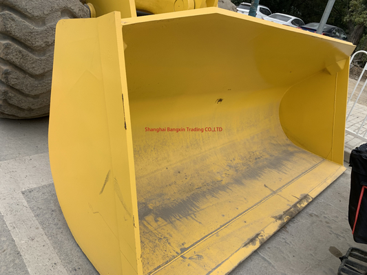 Giappone Origine 21 tonnellate Komatsu WA470 caricatori a ruote usati carico nominale 7 tonnellate pronti al lavoro