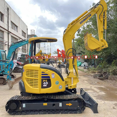 0.23m3 Capacità del secchio Komatsu PC40MR mini escavatore con tutte le funzioni normali
