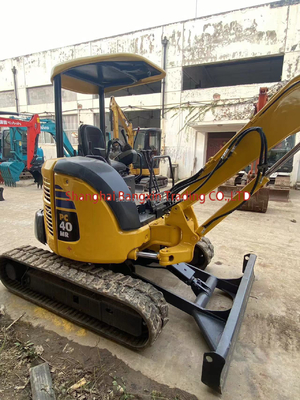 0.23m3 Capacità del secchio Komatsu PC40MR mini escavatore con tutte le funzioni normali