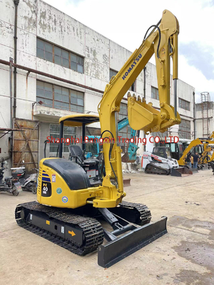 0.23m3 Capacità del secchio Komatsu PC40MR mini escavatore con tutte le funzioni normali
