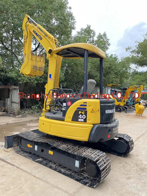 0.23m3 Capacità del secchio Komatsu PC40MR mini escavatore con tutte le funzioni normali