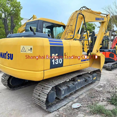 0.5m3 di capacità di secchio komatsu pc130-7 mini escavatore con una forte potenza e stabilità