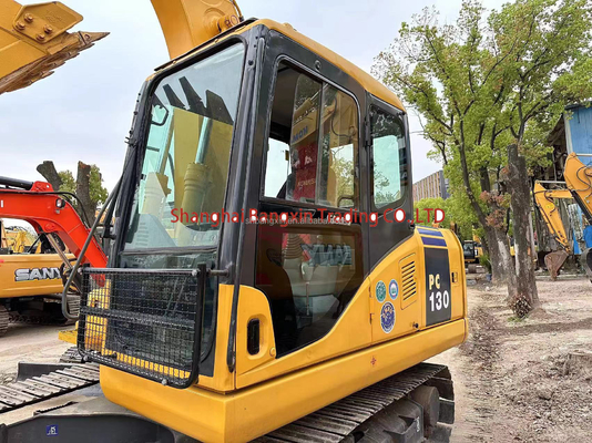 0.5m3 di capacità di secchio komatsu pc130-7 mini escavatore con una forte potenza e stabilità