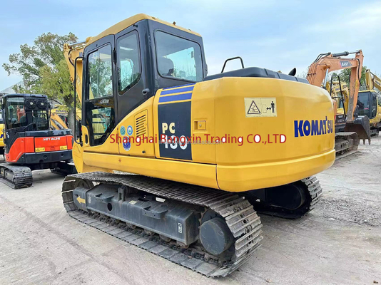 0.5m3 di capacità di secchio komatsu pc130-7 mini escavatore con una forte potenza e stabilità