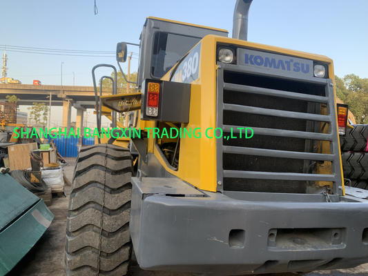 Macchina di caricamento a ruote usata Komatsu WA380 con spedizione gratuita e tempo di consegna di 7 giorni