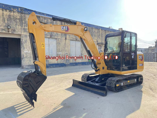 Mini escavatore CAT 306E2 a piccole dimensioni utilizzato per macchine con tutte le funzioni normale Valvola idraulica originale