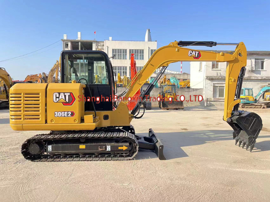 Mini escavatore CAT 306E2 a piccole dimensioni utilizzato per macchine con tutte le funzioni normale Valvola idraulica originale