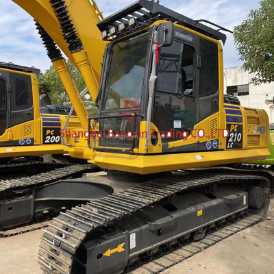 Piccola macchina mini usato escavatore Komatsu PC210LC-8 Made in possiamo ispezione