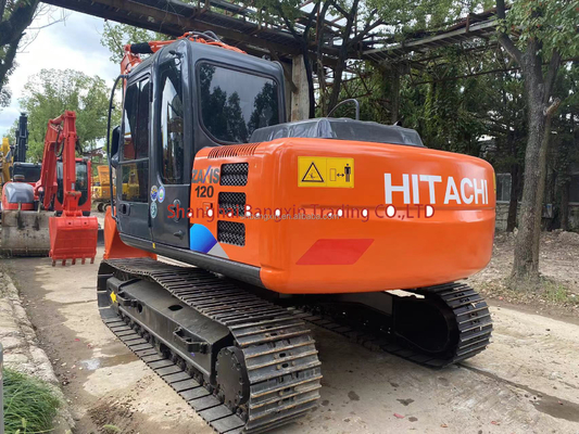 Piccolo mini escavatore Hitachi ZX120 con pompa idraulica originale