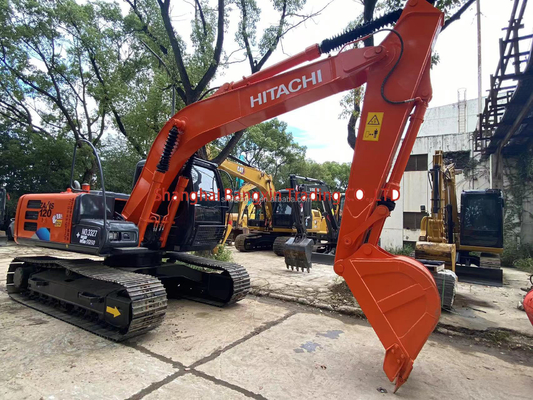 Piccolo mini escavatore Hitachi ZX120 con pompa idraulica originale