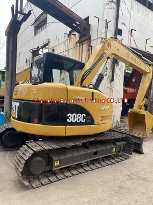 Escavatore usato CAT 308C con capacità di secchio di 0,3 m3 in ottime condizioni