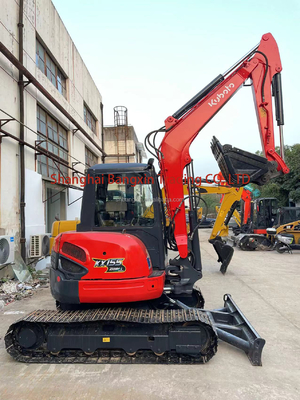 2a mano KUBOTA KX155-3z 5 tonnellate Piccola scavatrice Macchina mini escavatore usato