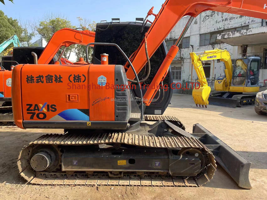 CE approvato Mini escavatore Hitachi zx70 Il tempo di consegna 7 giorni Possiamo ispezione Sì