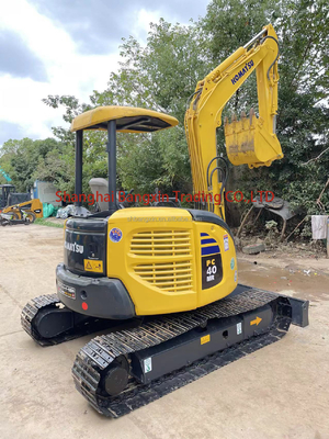 Mini escavatore da 4 tonnellate Komatsu PC40MR con certificato EPA/CE e stabilità idraulica