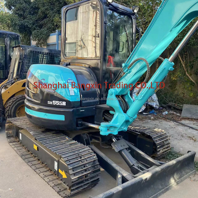 Praticamente originale, fabbricato nel 2023, mini escavatore usato, escavatore Kobelco SK55