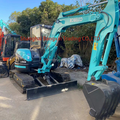 Praticamente originale, fabbricato nel 2023, mini escavatore usato, escavatore Kobelco SK55
