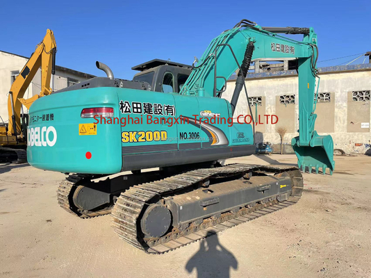 Escavatori usati da 20 tonnellate kobelco sk200-6e con tempo di consegna di 7 giorni e tutte le funzioni normali