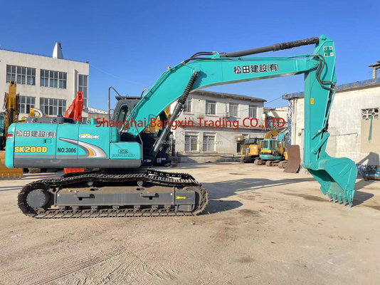 Escavatore usato Kobelco SK200-6E con motore ISUZU Quasi 2021 Anno di produzione