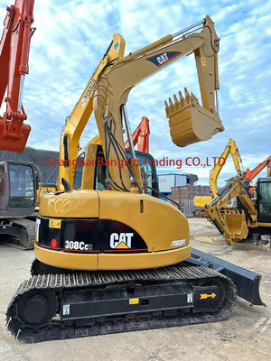 Miniescavatore da 8 tonnellate CAT 308C con pompa idraulica originale EPA/CE certificata e pronta