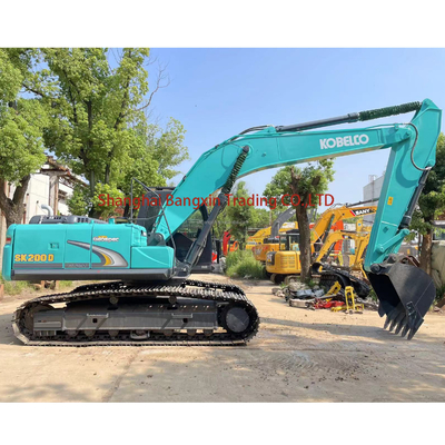 Escavatori usati Kobelco SK200-8 con certificazione EPA/CE e capacità di 1m3