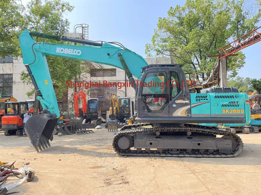 Escavatore di seconda mano Kobelco SK200-8 con spedizione gratuita e TOSHIBA Valvola idraulica