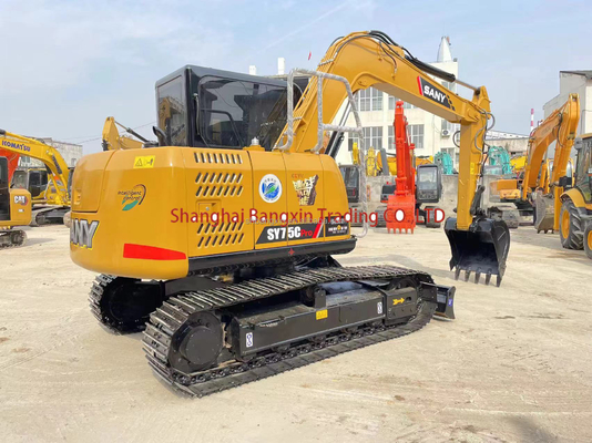 SANY SY75C mini escavatore 7500 KG Peso della macchina e design compatto