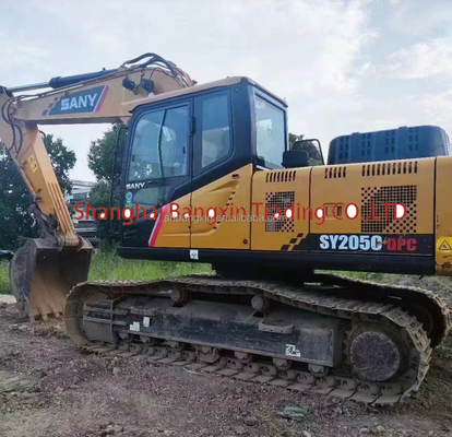 Forte potenza e stabilità idraulica SANY SY205C mini escavatore 20000 KG Peso della macchina