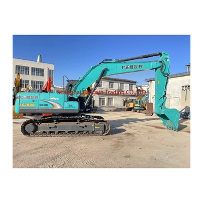 SK200 Escavatore di seconda mano Peso operativo 20TON Spedizione gratuita