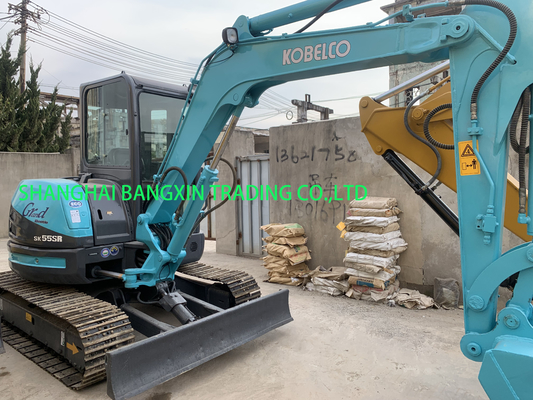 Buone condizioni mini escavatore Kobelco SK55SR forte potenza e stabilità idraulica