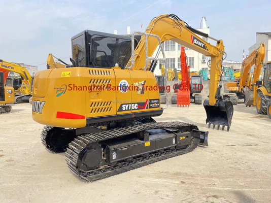 Usato SANY SY75C Crawler Excavator Anno 2020 Tutte le funzioni Normale Spedizione gratuita