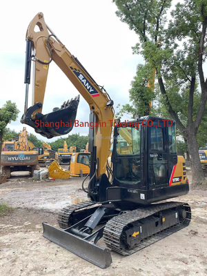 Peso operativo 5,5 tonnellate Sany SY55C Excavator Used Digger Machine con spedizione gratuita