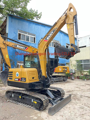Peso operativo 5,5 tonnellate Sany SY55C Excavator Used Digger Machine con spedizione gratuita