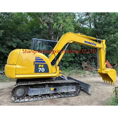 Mini escavatore Komatsu PC70-8 certificato CE/EPA con motore Cummins