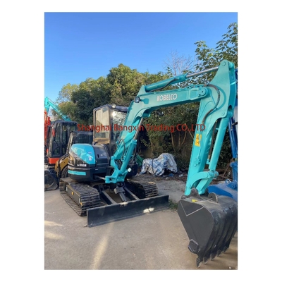 Kobelco ha utilizzato un escavatore SK55 ad alta stabilità idraulica con certificazione EPA/CE