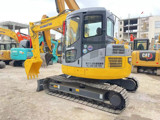 90% escavatore giapponese retroescalatore idraulico Komatsu PC78US con tutte le funzioni normali