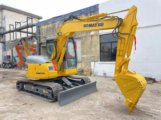90% escavatore giapponese retroescalatore idraulico Komatsu PC78US con tutte le funzioni normali