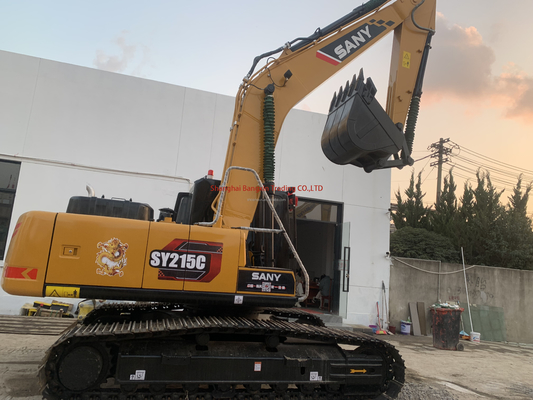 Usata Sany SY215 Scavatrice 600 ore di lavoro 118k Peso Ottima condizione