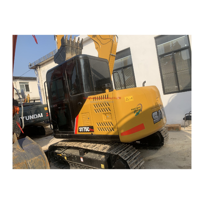 Sany SY75 Excavator con valvola idraulica originale