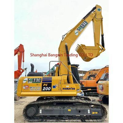Pompa idraulica originale EPA/CE Certificato Komatsu PC200 Escavatore in buone condizioni