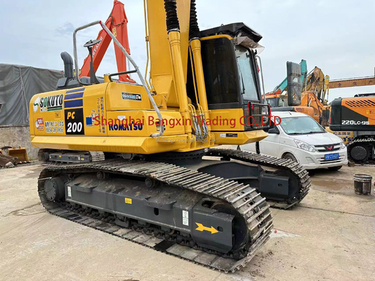 Komatsu PC200 escavatore 100% originale giapponese Macchine per scavo di seconda mano 700 ore di lavoro