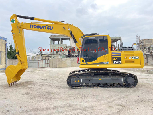 21TON Used Komatsu PC210LC-8 Second hand Crawler Excavator con capacità di 1m3
